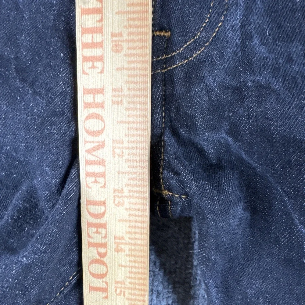Levi's 501 Black Denim Jeans Men Button Fly Straight Fit 42x30 (42x28)